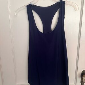 Athletic Navy Blue Women's Tank Top